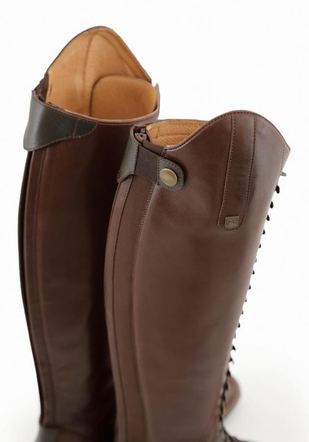 Maurizia Ladies Tall Lace Front Leather Riding Boot - Brown – Premier  Equine Int. Ltd.